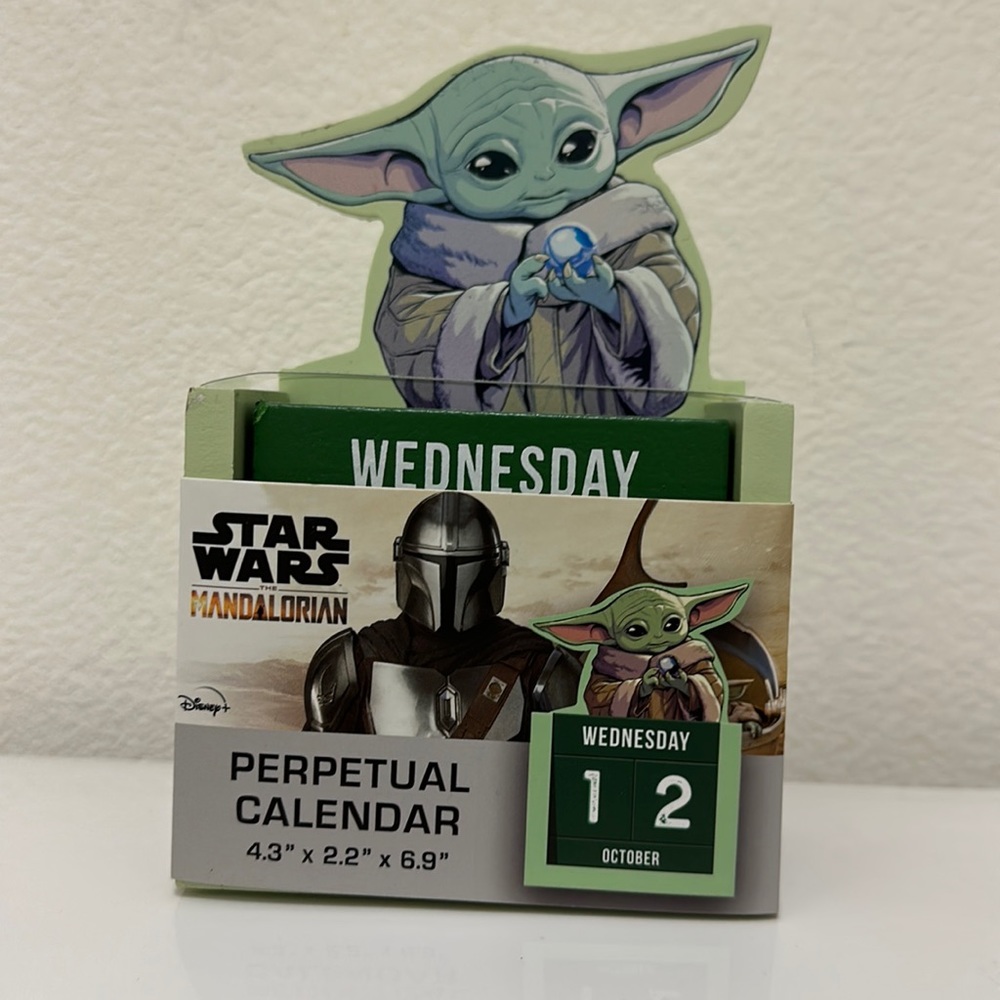 Star Wars Perpetual Wooden Calendar